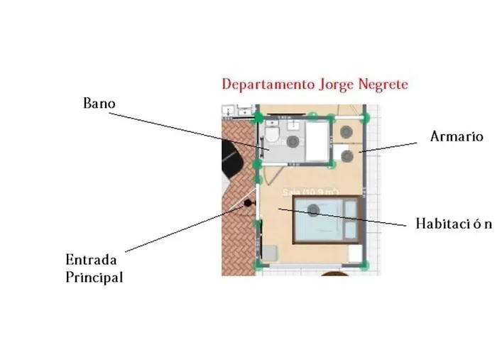 Jorge Negrete - Independiente Con Bano Privado Y Bella Terraza Comun Apartment *